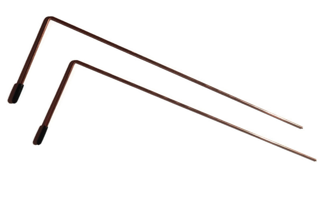 Copper / Steel Dowsing and Divining Rods, For Feng Shui Divination