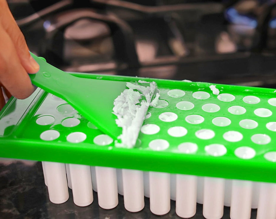 Lip Balm Filling Tray & Scraper 15mm holes