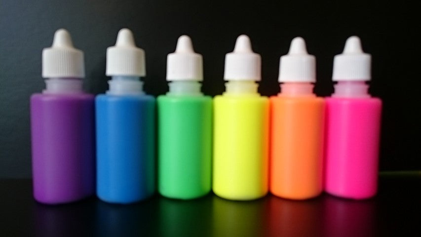 Neon Pigment Colours - Liquid 30ml