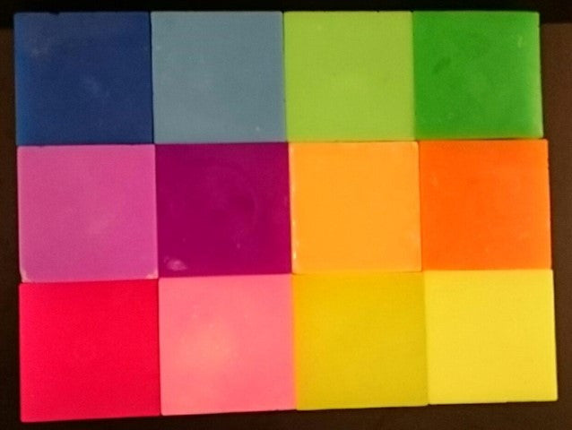 Neon Pigment Colours - Powder