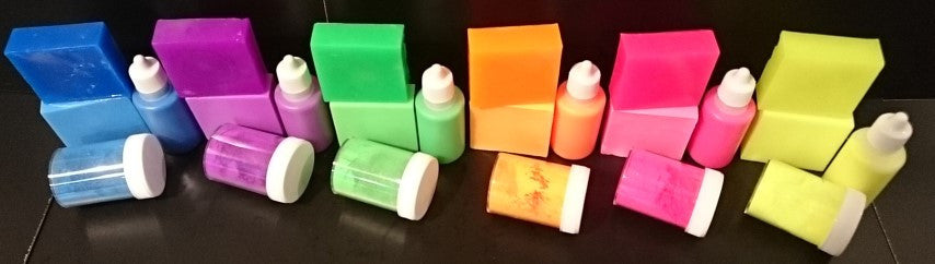 Neon Pigment Colours - Powder