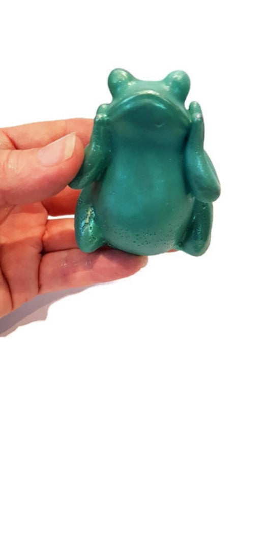 Frog Sitting Up Silicone Mould