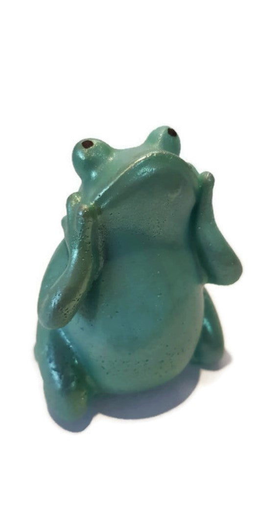 Frog Sitting Up Silicone Mould