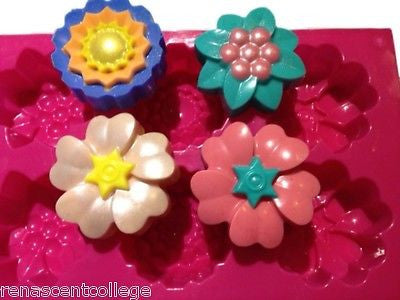 Flowers Silicone (6 Cavities - Different Shapes) Mould