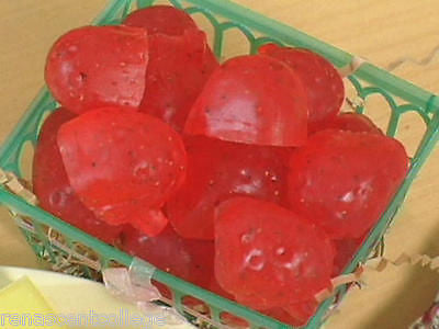 Strawberry (10 Cavity) Guest Soap Silicone Mould