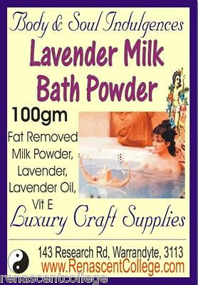 Milk Bath Powder Lavender