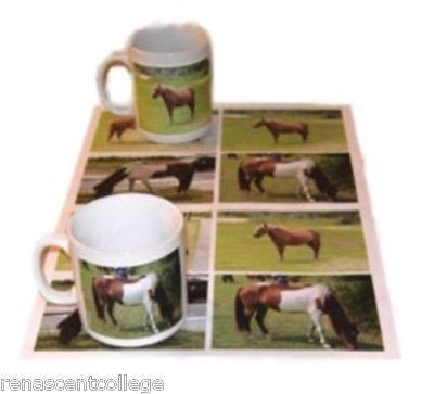 Inkjet White Water Slide Decal Paper