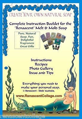 Soap Art Book on Disc for Melt+Pour soaps, recipes, ideas!