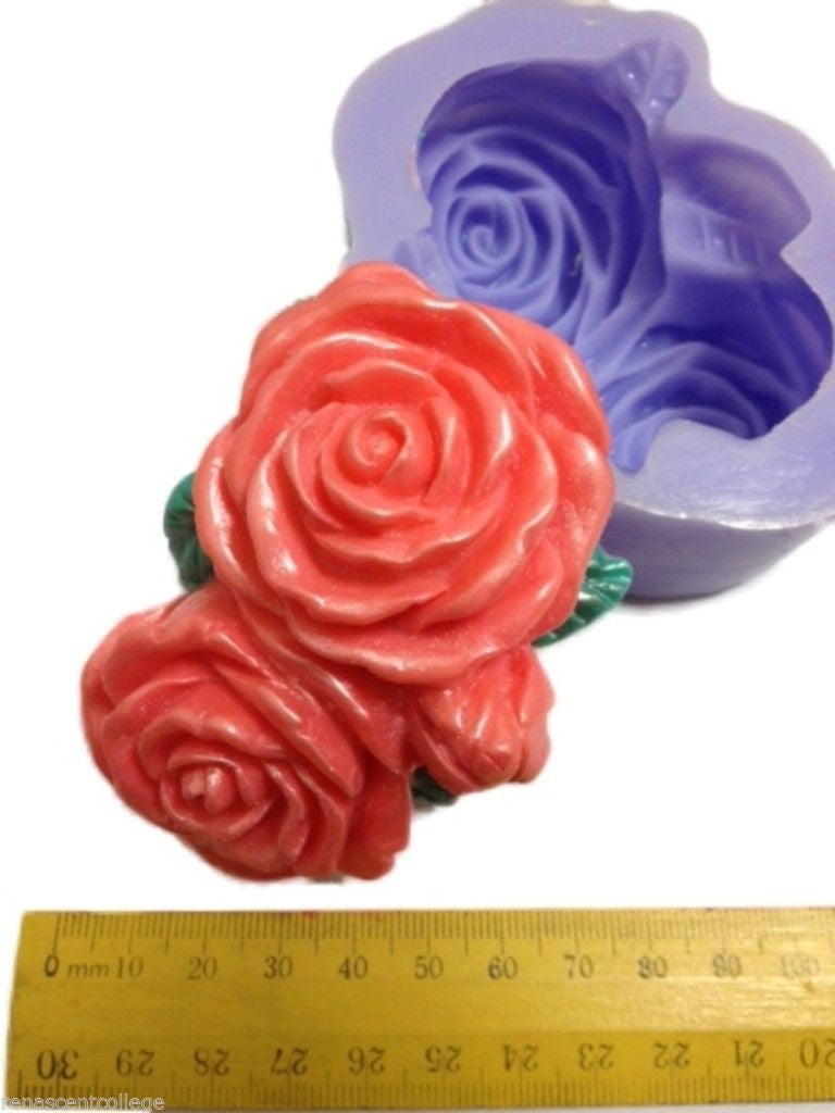 Rose Twin Silicone Mould