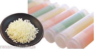 Beeswax Beads White Refined