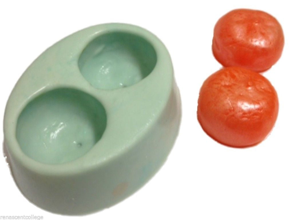 Oranges Guest (2 cavities) Silicone Mould