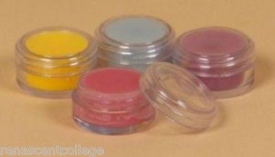 Red Edible Lip Balm Colour Pot Concentrated