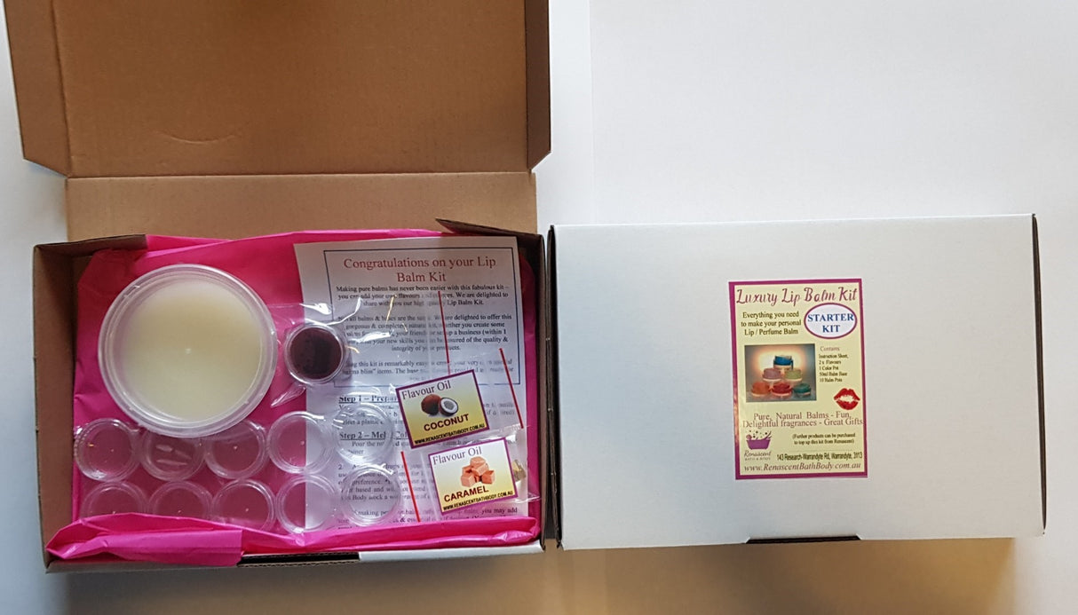 Lip Balm / Gloss Making Kit STARTER SET