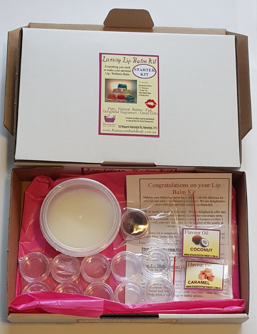 Lip Balm / Gloss Making Kit STARTER SET