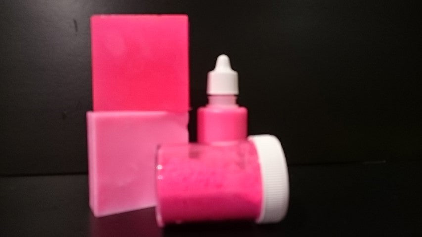 Pink Neon Pigment Colour - Powder