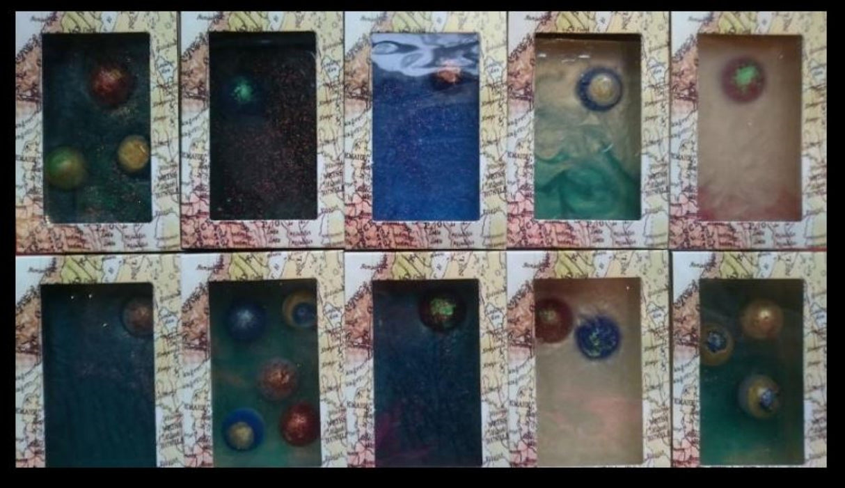 Planet Galaxy Soap Bar (WS available) World Gift Boxed