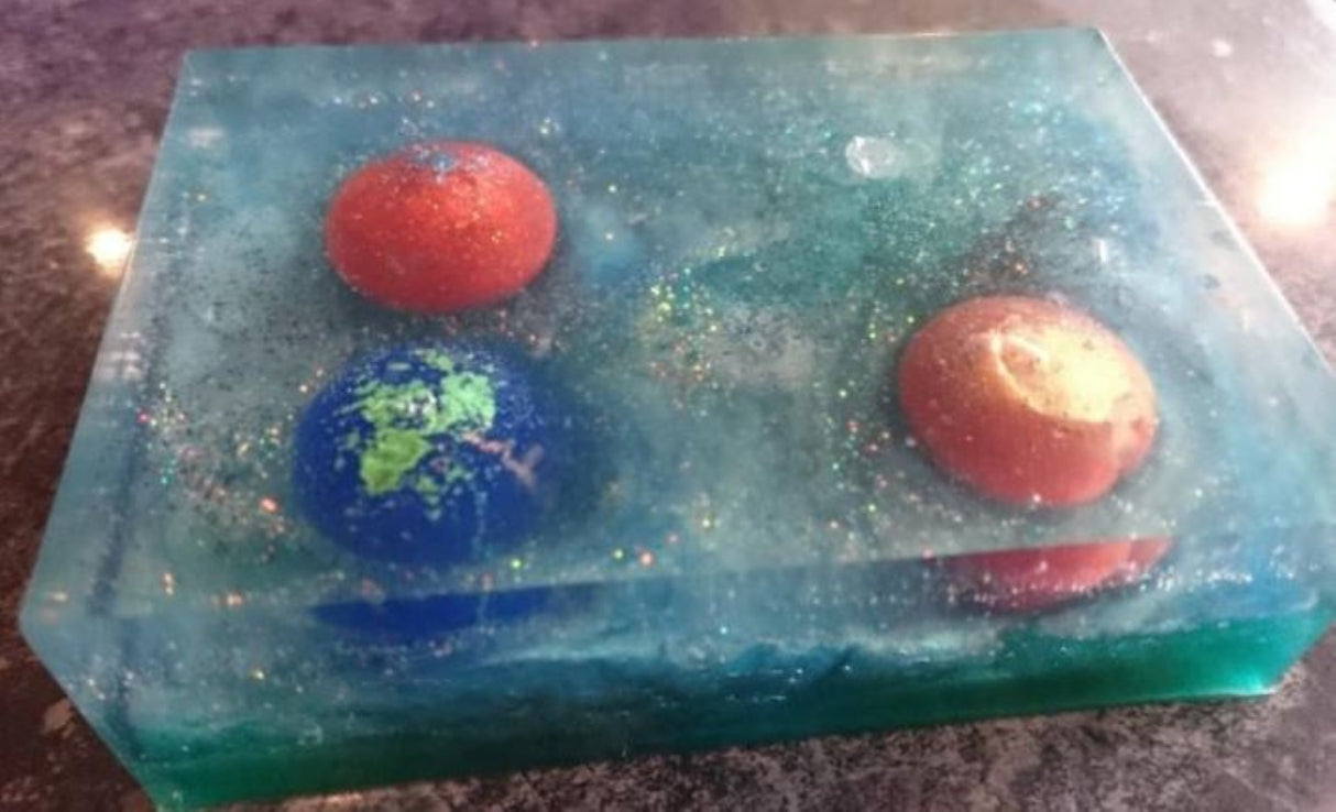 Planet Galaxy Soap Bar (WS available) World Gift Boxed