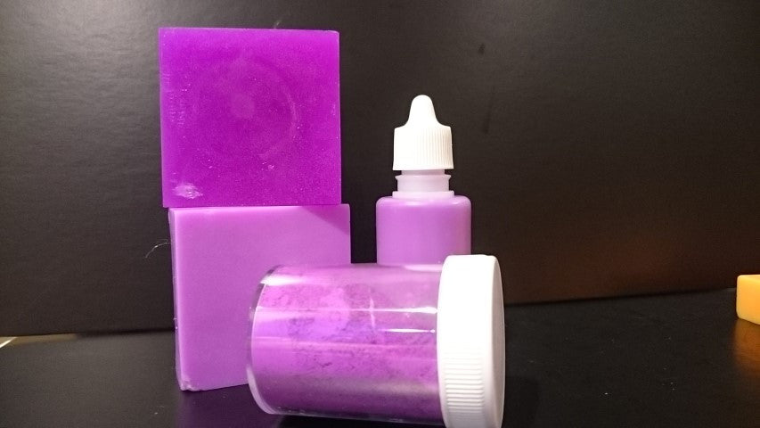 Purple Neon Pigment Colour - Powder
