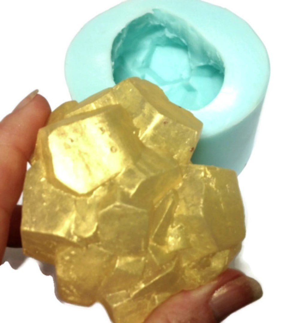 Pyrite Gold Large Nugget Silicone Mould