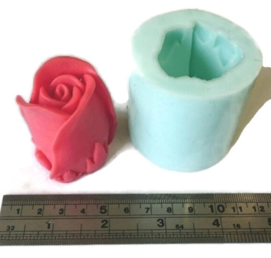 Rose Single 3D Silicone Mould