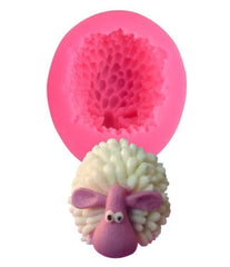 SHEEP GOAT WOOLY Silicone Mould
