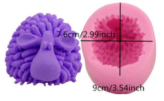 SHEEP GOAT WOOLY Silicone Mould