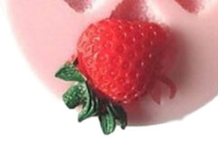 Strawberry Mini (3 Cavity) Silicone Mould