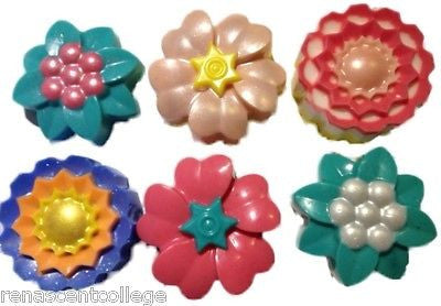 Flowers Silicone (6 Cavities - Different Shapes) Mould