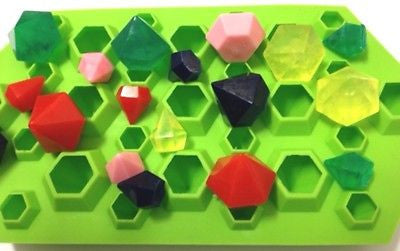 Diamonds Jewels (27 Cavities) Silicone Mould