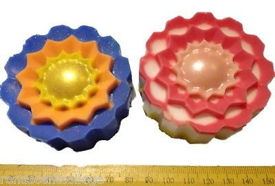 Flowers Silicone (6 Cavities - Different Shapes) Mould