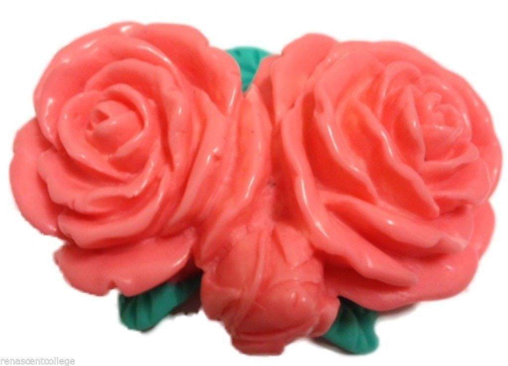 Rose Twin Silicone Mould