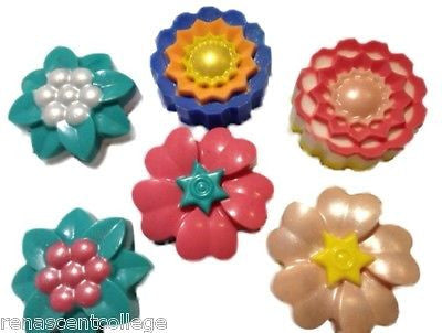 Flowers Silicone (6 Cavities - Different Shapes) Mould