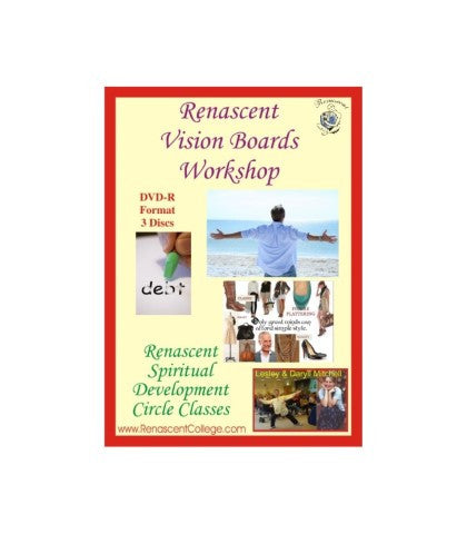 Vision Boards Correspondence Course Workshops on DVD