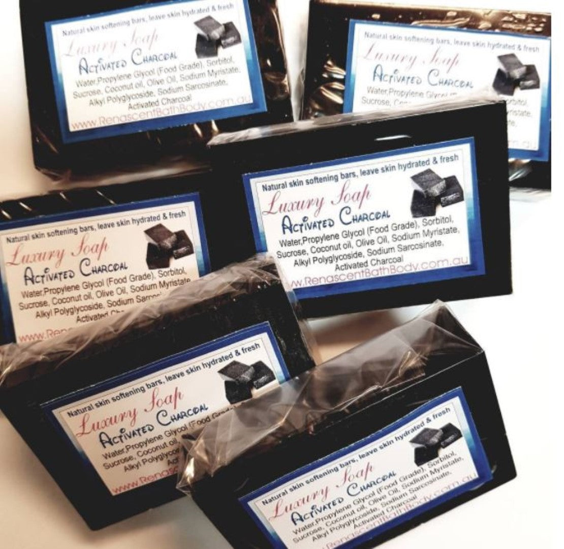Activated Charcoal Soap Cleansing Bar Unscented (WS Available)