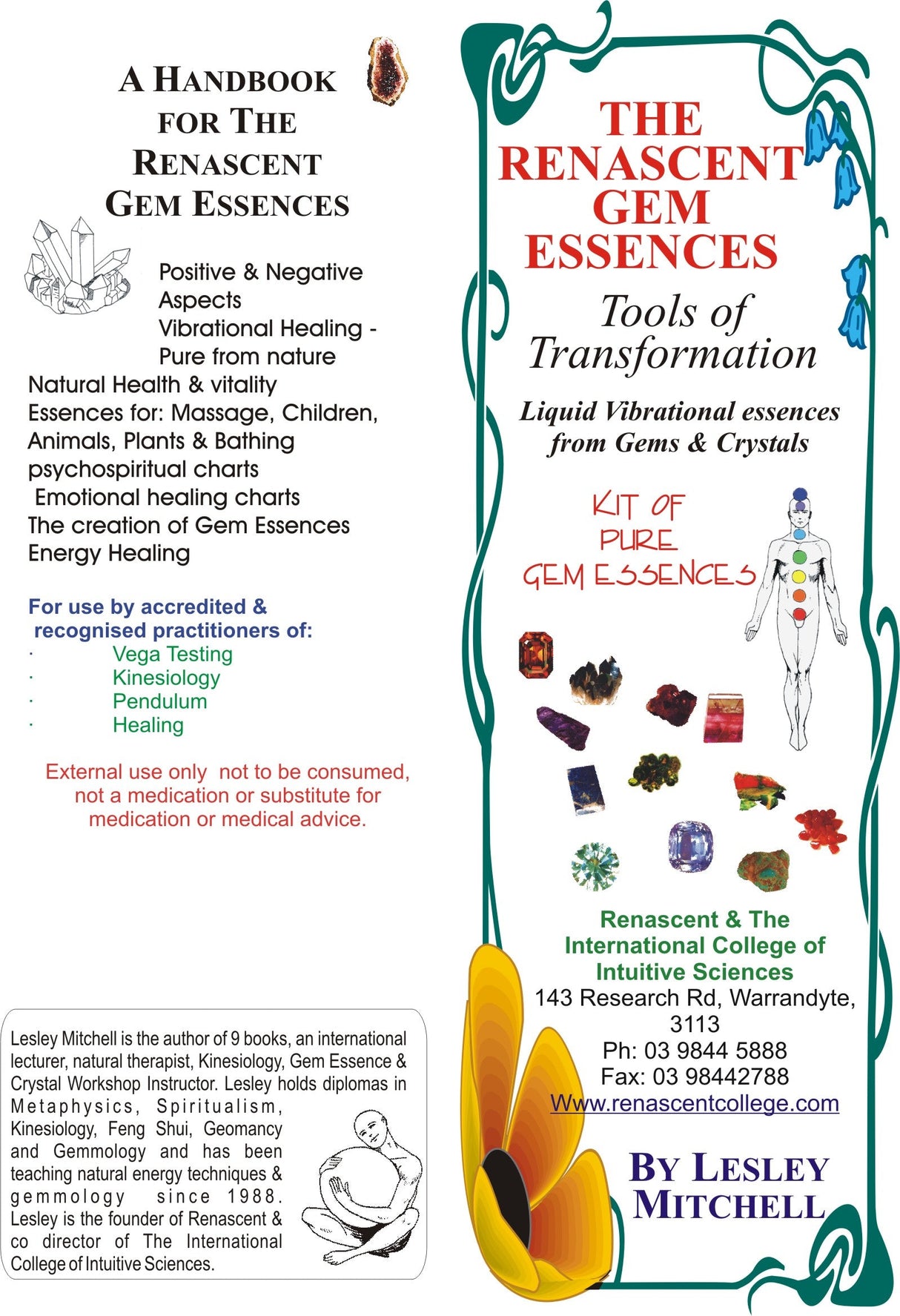 Houses of Life Gem Essence Kit - Set of 10 essences