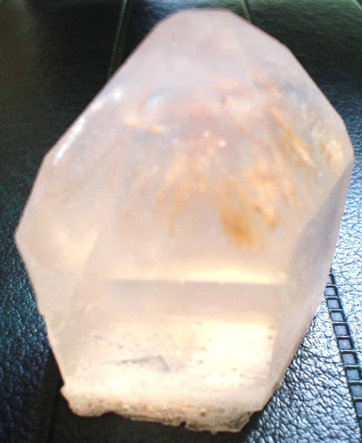 Quartz Crystal Gem Specimen Soap Bar (WS available) Gift Boxed + Stand