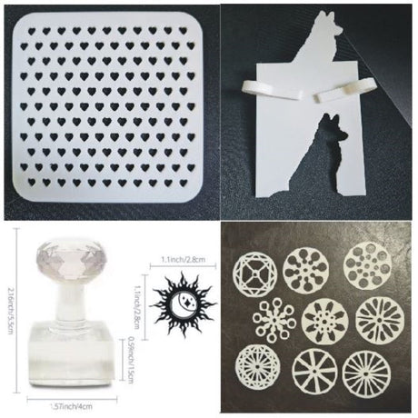 3D Printing, Stamps, Scrapers, Kaleidoscope