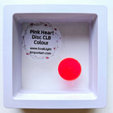 Crystal Light Balancing HEART PINK Colour Healing Disc
