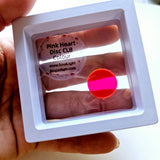 Crystal Light Balancing HEART PINK Colour Healing Disc