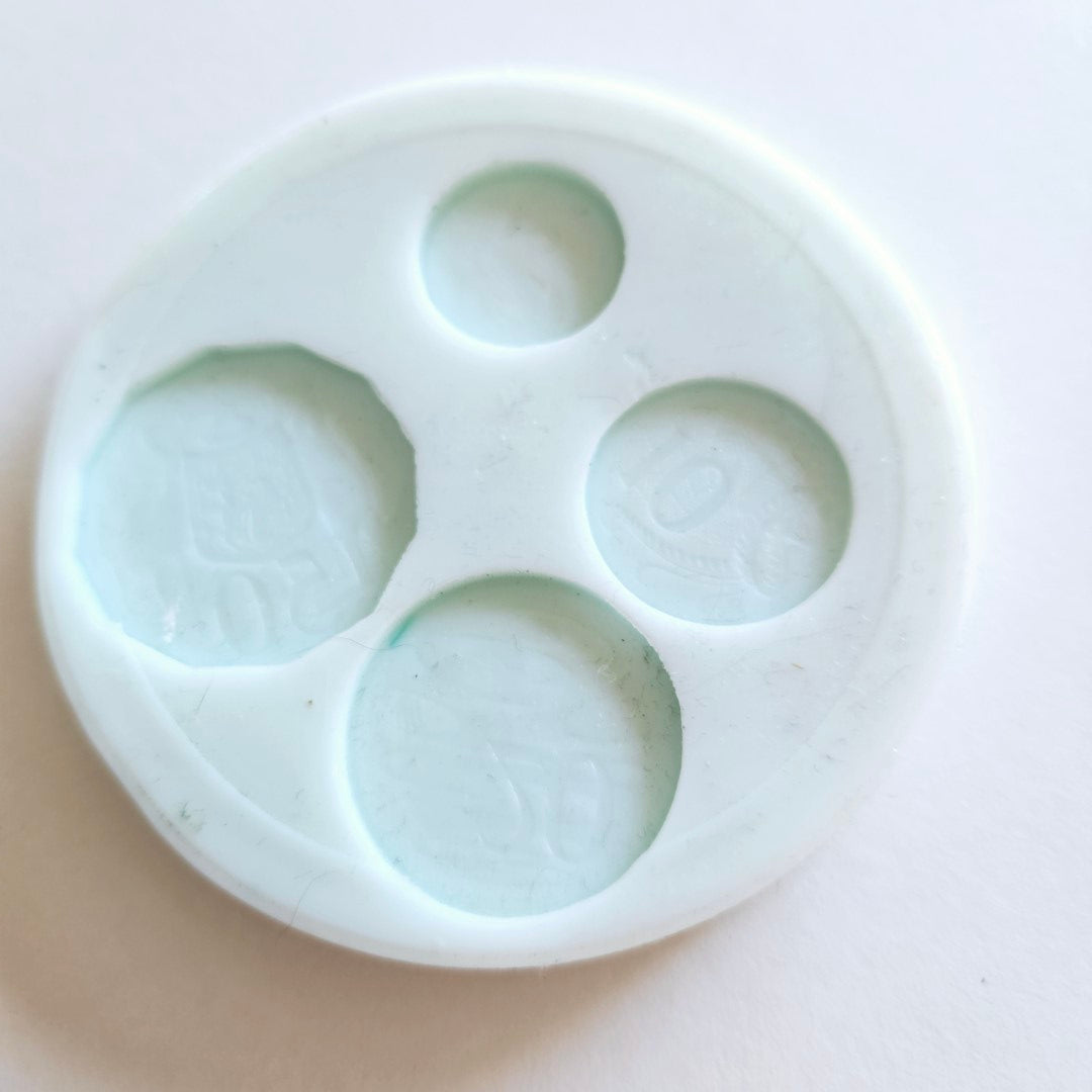 Coins Silicone Mould (one off used for an exhibition)