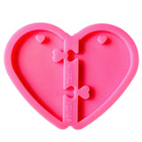 Interlocking Hearts Resin Silicone Mould Clearance