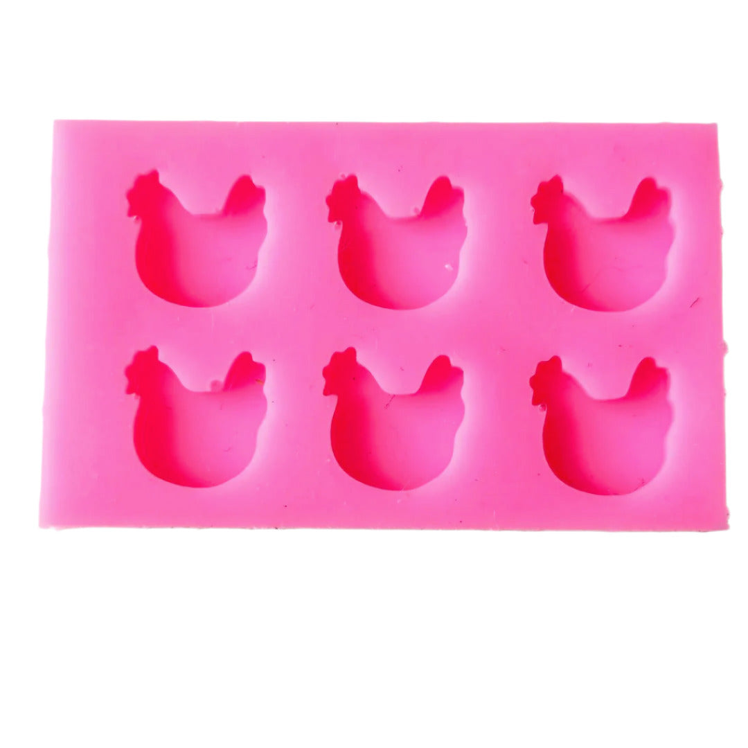 Chickens Resin Silicone Mould Clearance
