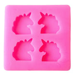 Unicorn Heads Resin Silicone Mould Clearance