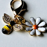 Just Bee yourself friendship gift metal charm