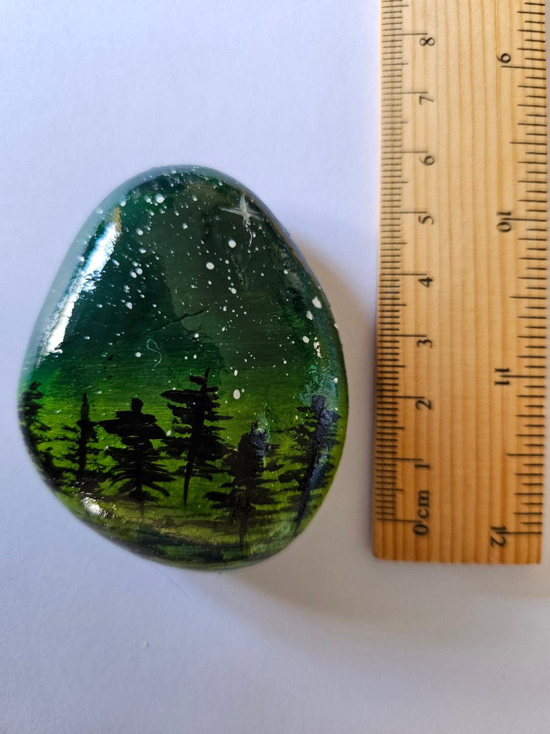 Hand Painted Artisan Rocks Individually Blessed with Card Story