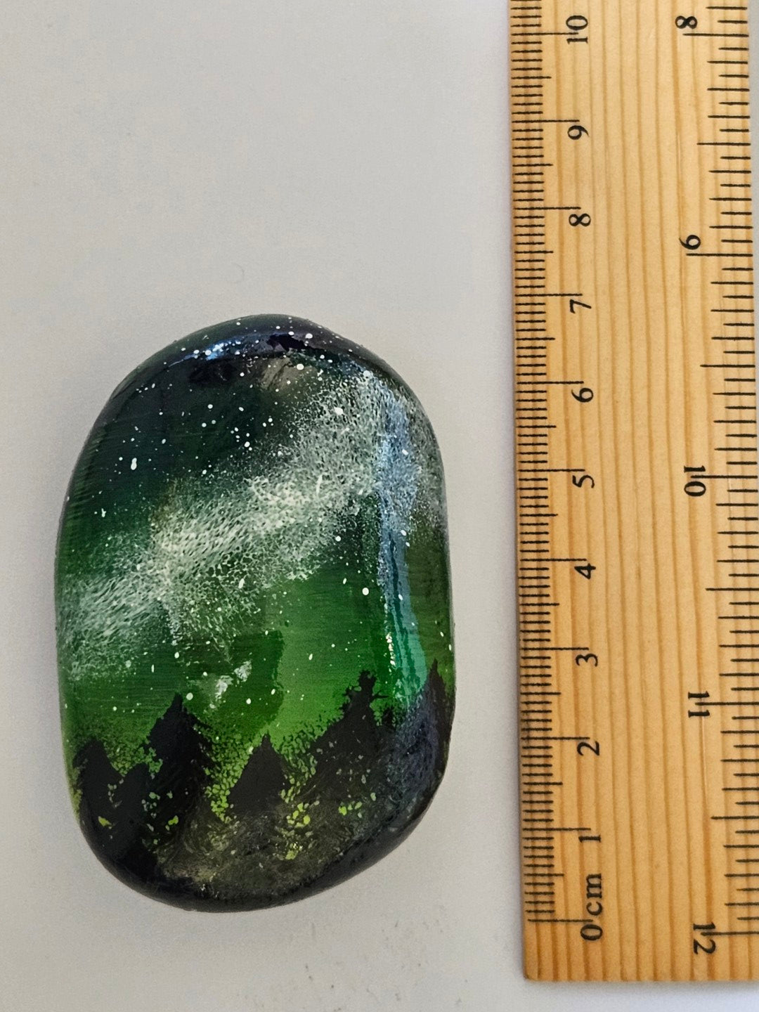 Hand Painted Artisan Rocks Individually Blessed with Card Story