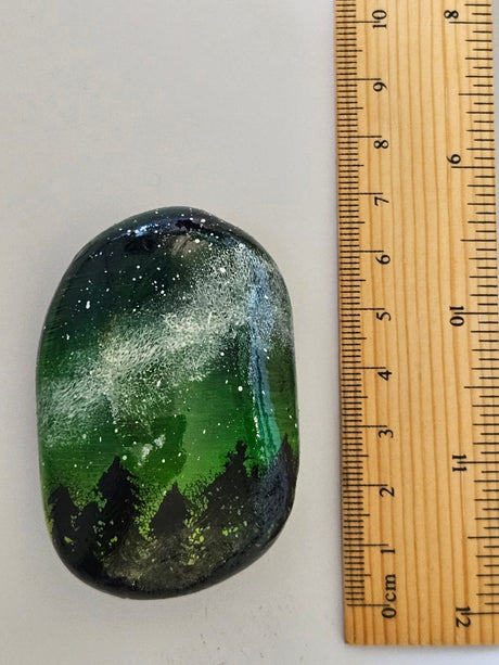 Hand Painted Artisan Rocks Individually Blessed with Card Story