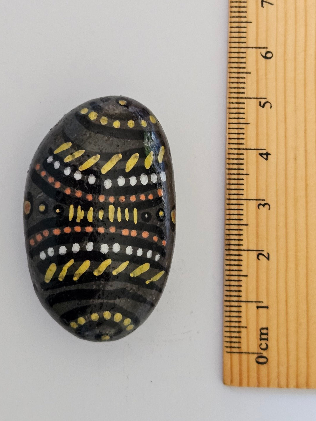 Hand Painted Artisan Rocks Individually Blessed with Card Story