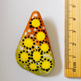 Hand Painted Artisan Rocks Individually Blessed with Card Story