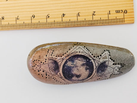 Hand Painted Artisan Rocks Individually Blessed with Card Story